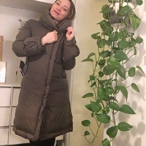 Soia & Kyo Olive/Khaki Green Down Coat